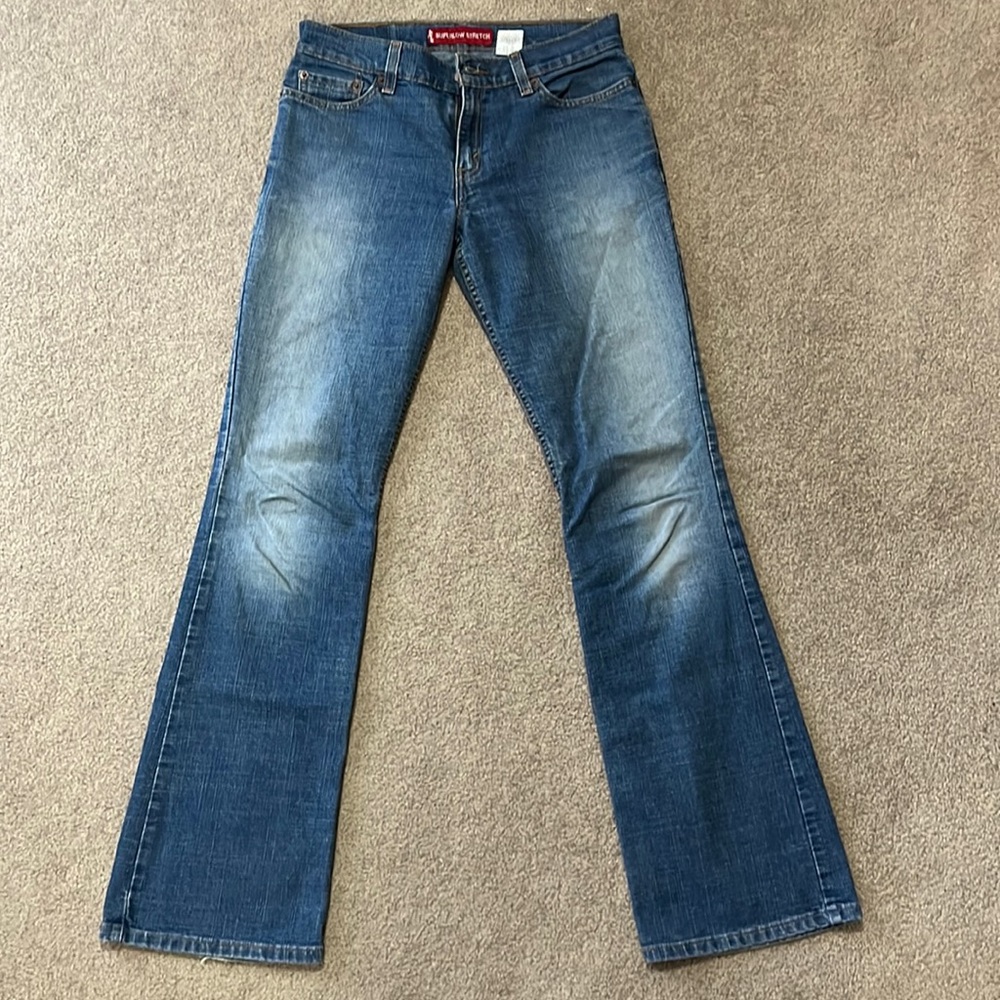 Levi’s Superlow Stretch Jeans Size 5 Junior